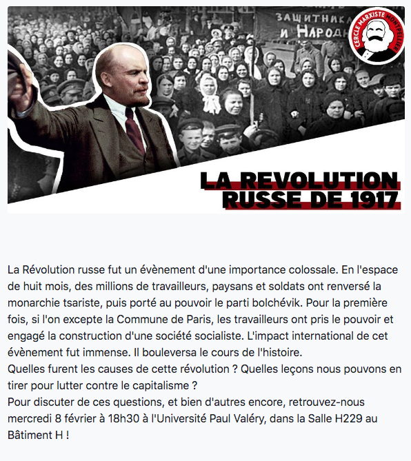 La Révolution Russe de 1917.